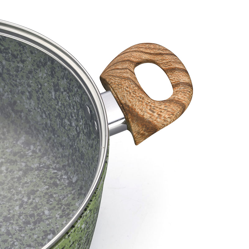 Garena de cocina de mármol forjado no con grano de madera
