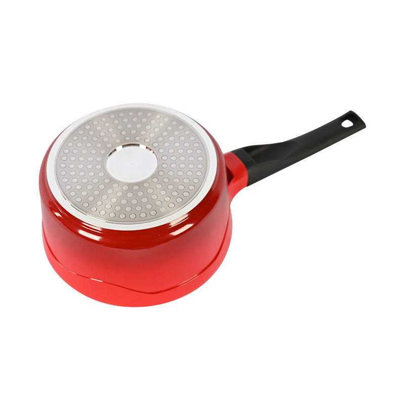 Juego de cocina de cerámica roja Muerto de cocina fundido con tapa