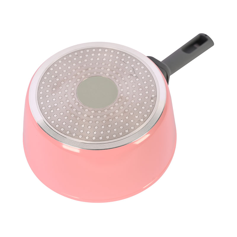 Telamon Pink & Grey Chic Cubriz de cerámica Cocina Forjada Juego de utensilios
