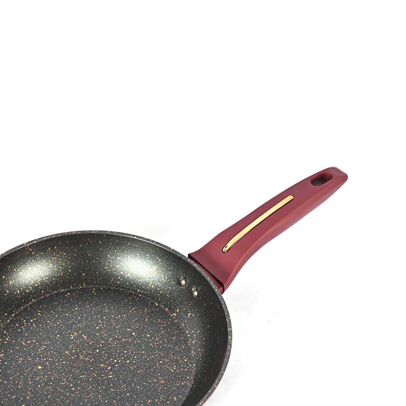 Telamon Burgundy utensilios de cocina con accesorios de borde dorado