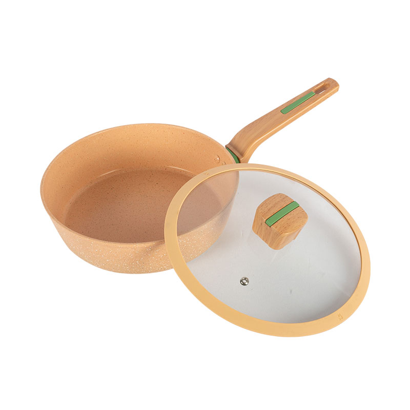 Construcción duradera de marrón claro juegos de cocina forjados