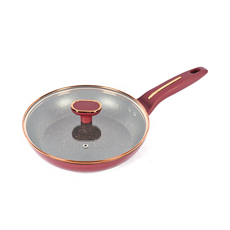 Telamon Burgundy utensilios de cocina con accesorios de borde dorado