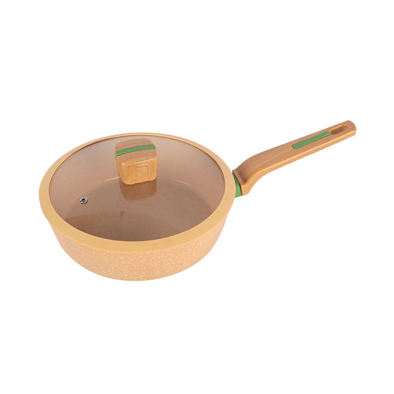 Construcción duradera de marrón claro juegos de cocina forjados