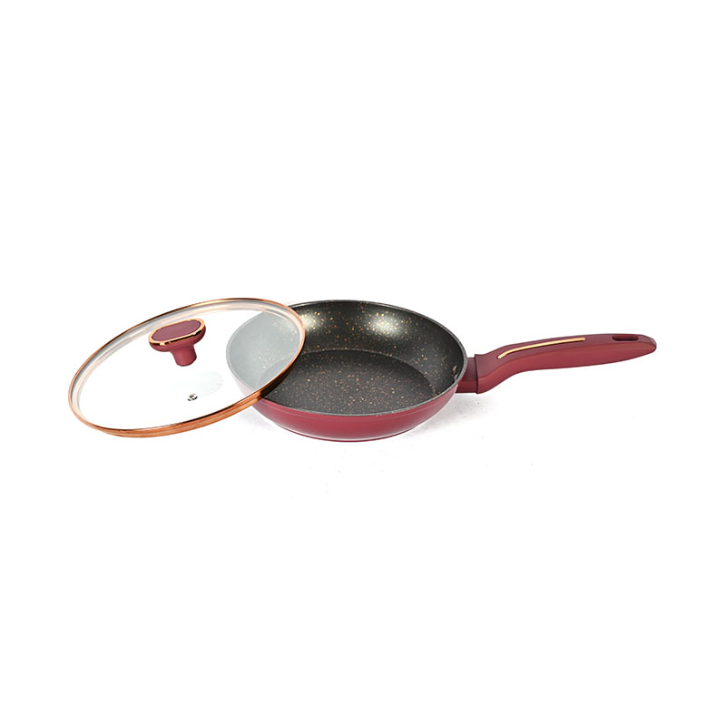 Telamon Burgundy utensilios de cocina con accesorios de borde dorado