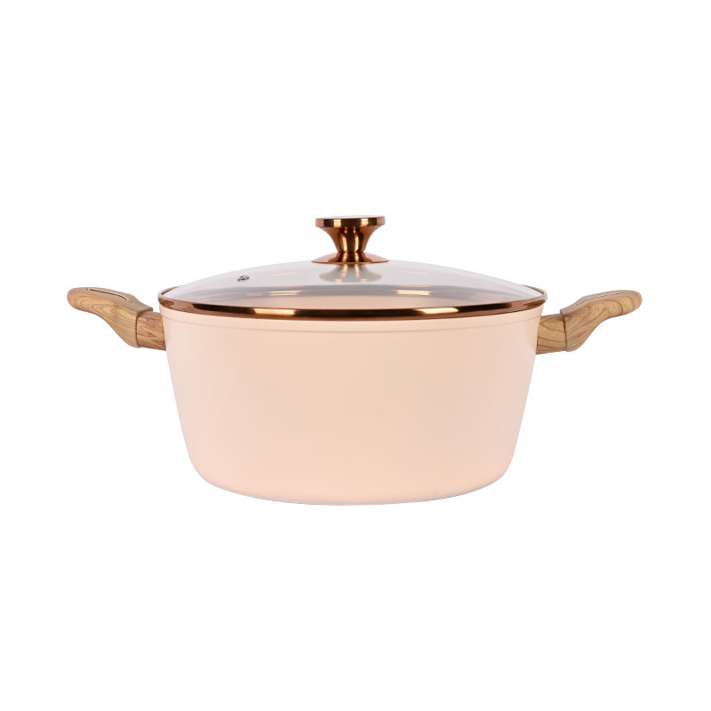Telamon beige utensilios de cocina con accesorios de borde dorado