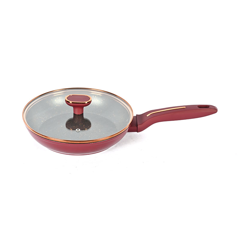 Telamon Burgundy utensilios de cocina con accesorios de borde dorado
