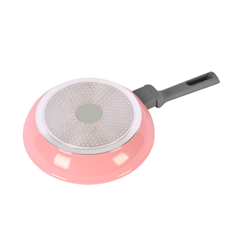 Telamon Pink & Grey Chic Cubriz de cerámica Cocina Forjada Juego de utensilios