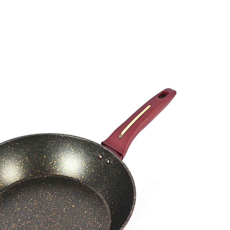 Telamon Burgundy utensilios de cocina con accesorios de borde dorado