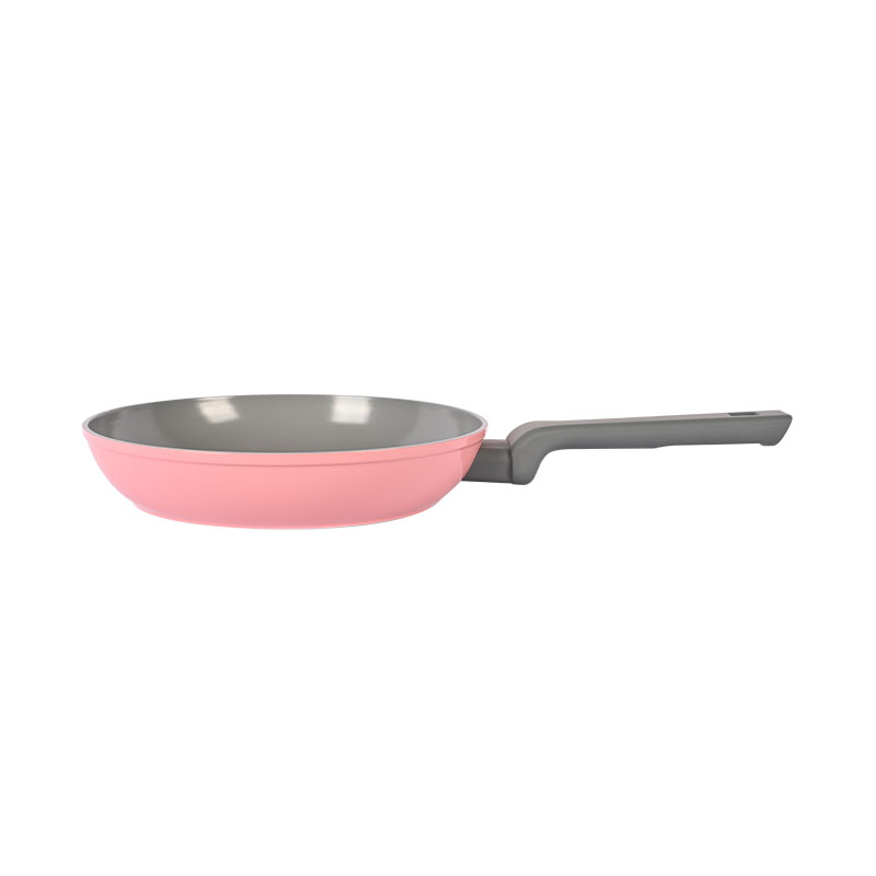 Telamon Pink & Grey Chic Cubriz de cerámica Cocina Forjada Juego de utensilios