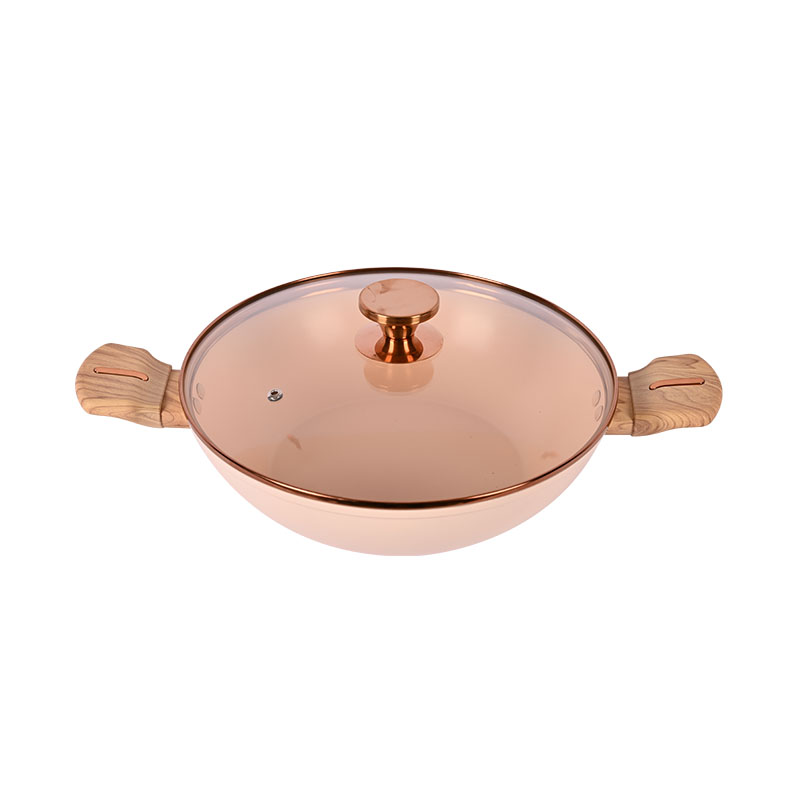 Telamon beige utensilios de cocina con accesorios de borde dorado