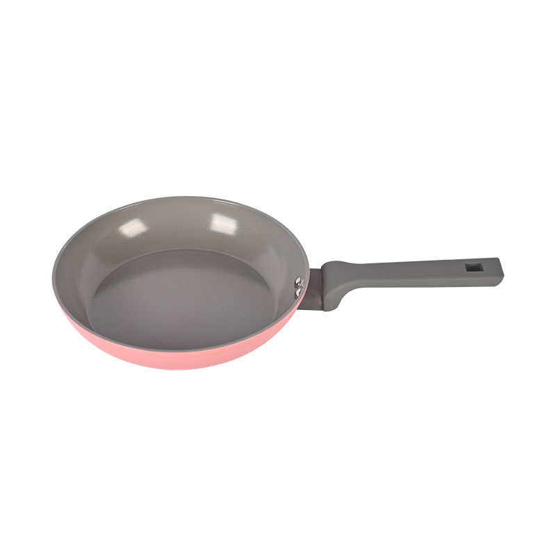 Telamon Pink & Grey Chic Cubriz de cerámica Cocina Forjada Juego de utensilios