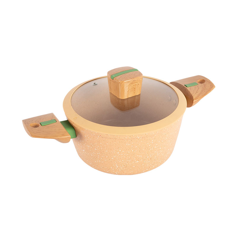 Construcción duradera de marrón claro juegos de cocina forjados