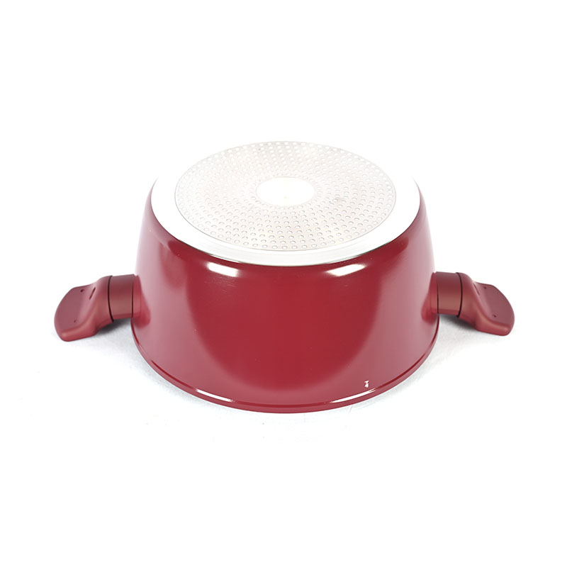 Telamon Burgundy utensilios de cocina con accesorios de borde dorado