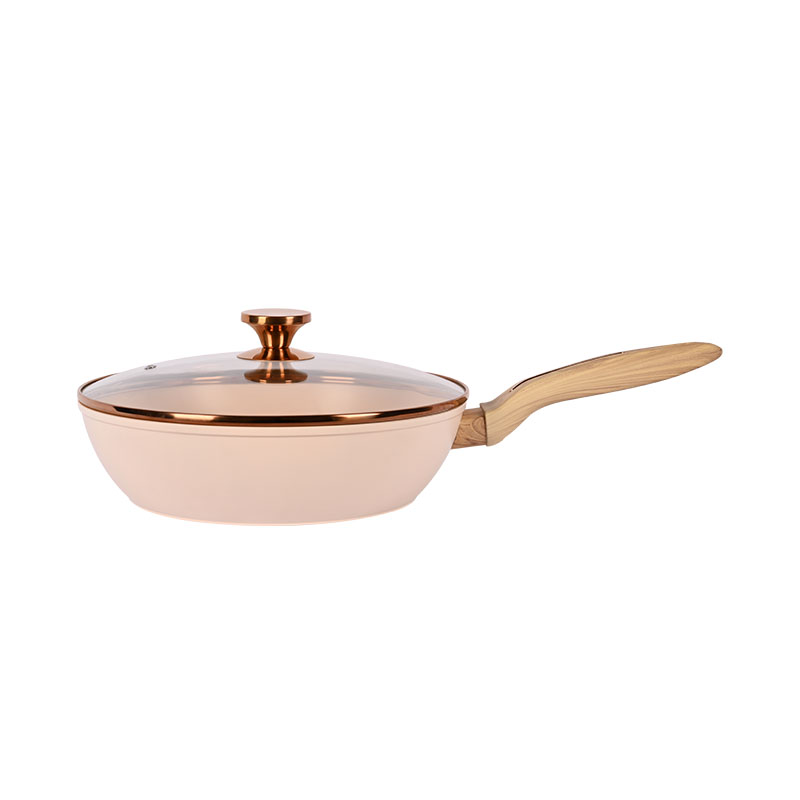 Telamon beige utensilios de cocina con accesorios de borde dorado