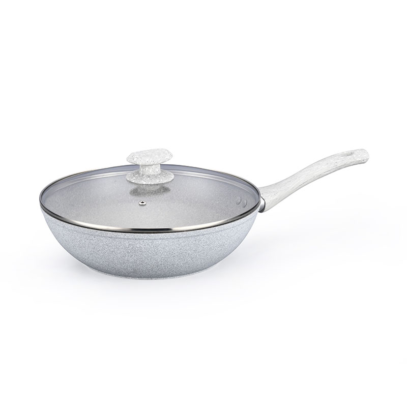 Telamon White Granite Forged utensilios de cocina forjados