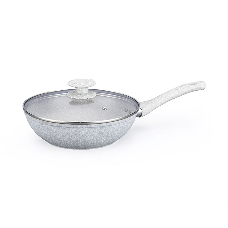Telamon White Granite Forged utensilios de cocina forjados