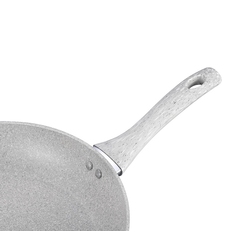 Telamon White Granite Forged utensilios de cocina forjados