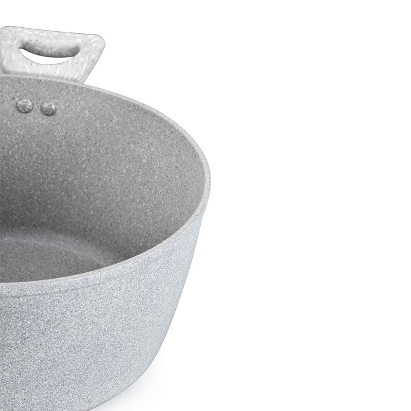 Telamon White Granite Forged utensilios de cocina forjados