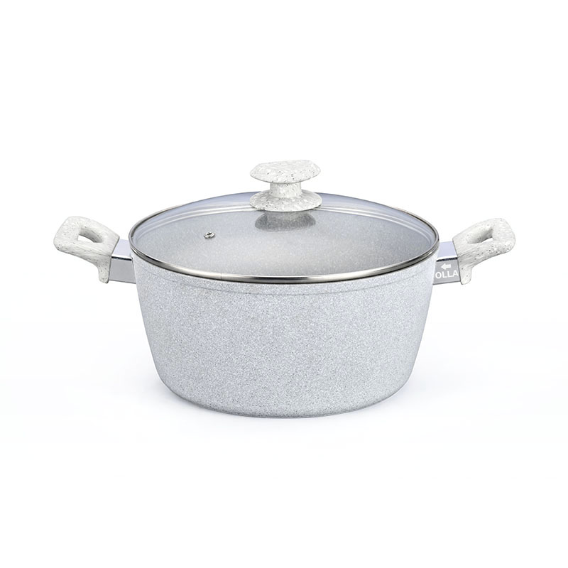Telamon White Granite Forged utensilios de cocina forjados