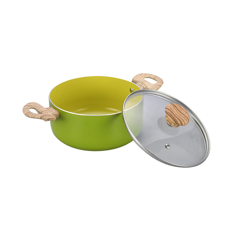 Telamon nuevo juego de utensilios de cocina antiadherentes de oliva verde oliva