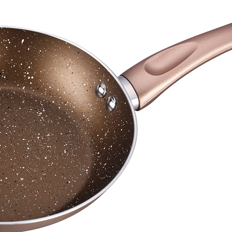 Telamon Gold Marble Coating Cookware de cocina