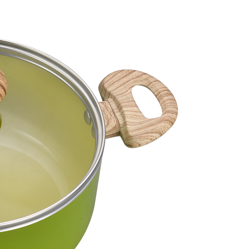 Telamon nuevo juego de utensilios de cocina antiadherentes de oliva verde oliva
