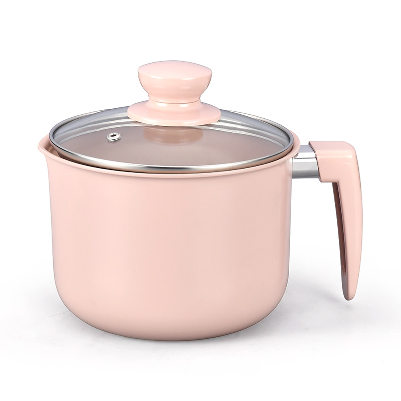 Telamon Pink Ceramic Cook -Winkets de cocción de utensilios